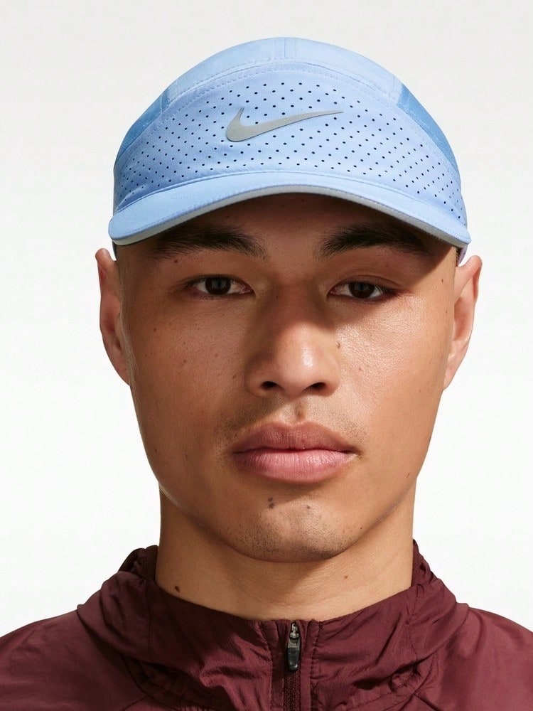 Nike Unisex U NK DFADV FLY CAP U AB RFLTV Sports Curved Brim Cap FB5681-468 - Blue - View 1