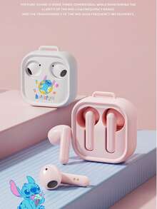 OTN H19 Disney 聯名正版藍牙耳機，時尚新款便攜充電盒，日常使用耳機，適合節日禮物，兼容 Android、iOS 及其他主流系統 - 查看 2