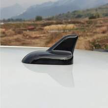 通用鯊魚鰭天線 3D車頂裝飾貼紙 防水耐熱 流線型設計 時尚汽車升級配件 - A - 查看 2