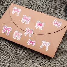 500 tờ/cuộn nhãn dán cuộn nơ hồng hoạt hình tinh xảo, sticker DIY trang trí sổ tay, ốp điện thoại, phong bì, ván trượt - Nhiều màu - Xem 5