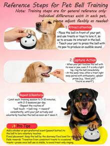 1 Set Pet Training Bells, Dog Potty Training And Outdoor Communication Bells, Dog Agility Training Interactive Toy - Multicolor - View 3
