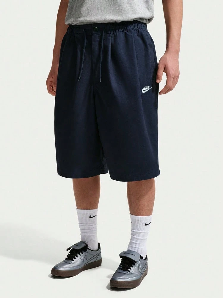 Nike Men's AS M NK CLUB STRAIGHT STRCH SH Woven Shorts IO3785-451 - Navy Blue - View 1