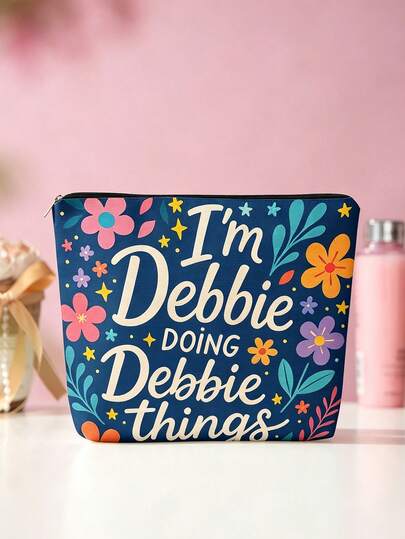 Magical Debbie's Daily 時尚拉鍊錢包，工作零食收納袋、保養品收納袋、學生文具收納袋，適合節日送禮