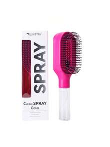 WANMEI 3-In-1 Clean Spray Hair Comb Kit, Spray Detangling Hair Brush, Refillable Spray Hair Brush, Scalp Massage Hair Comb, Hair Oil Applicator Comb, Fine Mist Spray Hair Styling Brush, All-In-One Hair Care Spray Comb Set - Multicolor - View 9