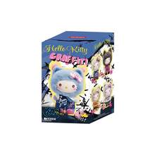 Miniso Sanrio Characters Graffiti Series Vinyl Plush Blind Box-Hello Kitty, Soft Fluffy Plush Exterior Paired With Solid Vinyl Figure Body, Unique Graffiti Print Pattern,Cute Cartoon IPesktop Collectible Ornament (1 PC Random Delivery) - Multicolor - View 12