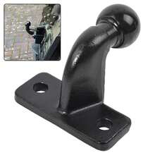 50mm Tow Ball For Standard Tow Bar Hitch High Reach Trailer - Black - View 1