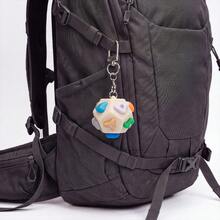 1pc Creative Climbing Rock Point Keychain, Fun Climbing Ball Bag Pendant, Stress Relief Key Chain, Outdoor Sports Backpack Charm, Gift For Men And Women - Multicolor - View 4