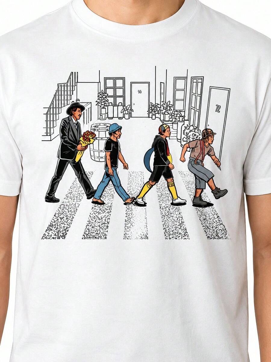 Men T-Shirts - 白色 - 查看 1