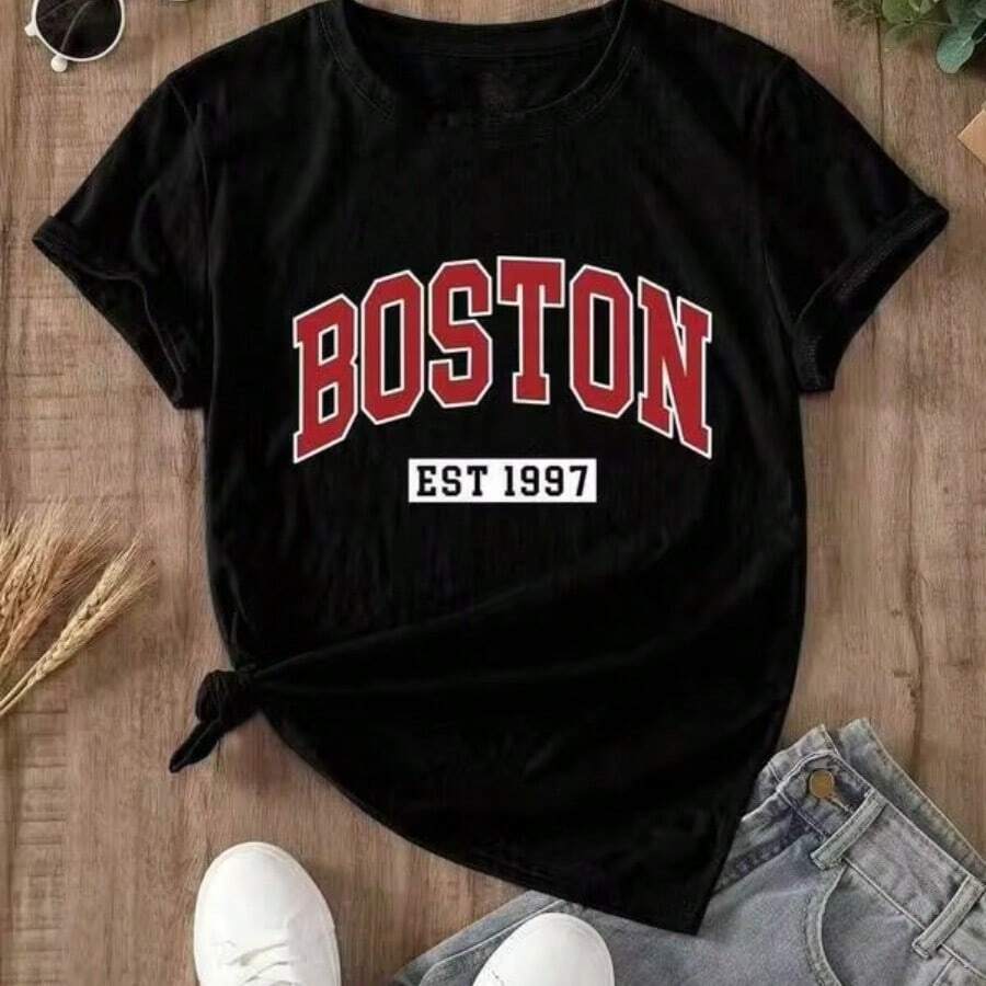 Women T-Shirts - Black - View 1