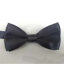 Kids Bow Ties - Dark Grey - View 1