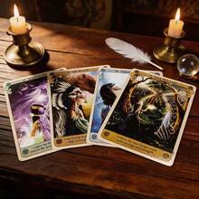Divine Feminine Conscious Spirit Oracle Deck Chakra Energy Tarot Cards For Spiritual Guidance For Party Divination & Self Reflection - View 9