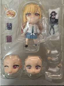 1 pieza Muñeca de vestir Chibi 1935# Enamorada, figura de arcilla con intercambio de rostro y articulaciones móviles - Multicolor - Ver 10
