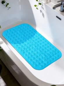 Non-Slip Bathtub Mat With Suction Cups, TPE Bathroom Shower Mat, Machine Washable Bath Mat With Drainage Holes, Suitable For Children And Elderly, Quick Dry, Multiple Colors - 27.56 * 13.78 Inches - View 12