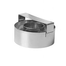 Cookie Cutter Set, 1PC 6.5cm Stainless Steel, With Handle, Non-Stick Easy Release, Home Baking Frying For Bakers - View 14