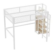Estructura de cama alta para niños - Blanco - Ver 5
