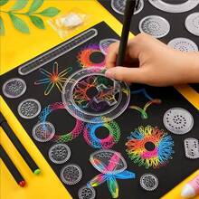 22pcs Geometric Ruler Set, Drawing Tools, Art Supplies, Learning Drawing Toys, School Rulers, Back To School, School Supplies - Ruler - View 1