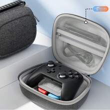AOLION EVA 硬殼收納包，適用於 Switch 2 Pro / Steam Controller 2，便攜手持式儲存袋，防震防水遊戲手把保護收納袋 - 查看 7