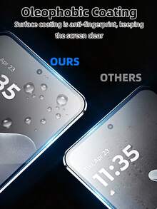 3pcs Tempered Glass Screen Protector For MOTO, High Definition High Hardness, Anti-Scratch, Anti-Fingerprint, No Black Edge, No Bubble, No White Edge, Easy Installation, Compatible With Phone Case - Clear - View 5