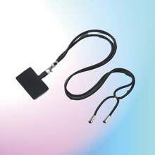2pcs New Best-Selling Universal Phone Lanyard Phone Case Lanyard, Universal Phone Lanyard, Crossbody Neck Hanging Anti-Loss Rope With Colorful Pads - Multicolor - View 12