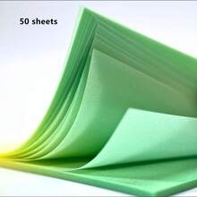 100 Sheets Gradient Shiny Transparent Sticky Notes, Glitter Effect, Self-Adhesive, No Residue, Transparent Material, Bookmark Function, Notebook Use, Back To School Gift, Size 3"X3" - one-size - View 15