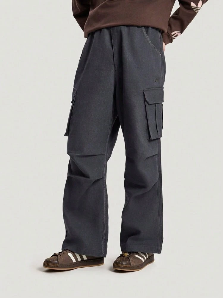 Adidas Originals Men's Track Pants M Woven Long Pants KR5043 - Black - View 1