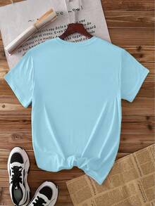 Women T-Shirts - Blue - View 2