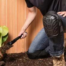 1/2pcs Professional Adjustable Strap Gardening Knee Pads, Heavy Duty Extended Industrial Knee Pads, Anti-Slip Wear-Resistant Work Knee Pads - With Gel Pads, Soft Foam Filling, Adjustable Dual Strap Design, Unisex, Suitable For Construction Site, Garden, Renovation, Flooring, Motorcycle Riding, And Other Work And Home Use. Breathable Anti-Slip Gardening Tool Knee Pads, Comfortable Breathable Garden Work Knee Pads. Shock-Absorbing Wear-Resistant Auto Repair Men's Tools, Breathable Anti-Slip Construction Work Tools, Wind-Resistant Fitting Motorcycle Riding Accessories, Pressure-Resistant Durable Auto Repair Work Car Accessories. - Multiple Styles - View 3