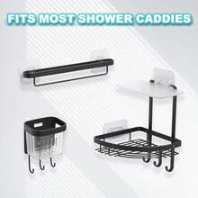 Transparent Drill-Free Kitchen Hardware Hooks, Self-Adhesive Invisible Wall Clips For Kitchen Appliance Cords And Small Tools Storage - View 5