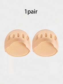 Comfortable Women Breathable Toe Leg Warmers With Five-Hole Toe Separators To Prevent Friction Sweat-Wicking Anti-Slip Insoles For Office Lady Dancers And Commuters Invisible Half-Toe Leg Ideal For Outdoor Walk Wedding Party Daily Wear - Multicolor - View 13