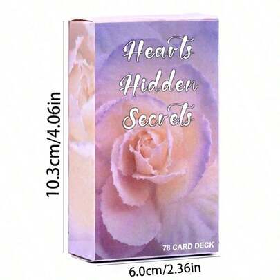 Hearts Hidden Secrets Tarot Fortune Telling Game Divination Tarot Deck Family Party Board Game Table Game