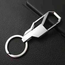 Men Metal Key Chain Simple Business Fashion Car Wallet Carabiner Holder Classical Waist Hanging Pendant Keyring Bag Accessories - A - View 10