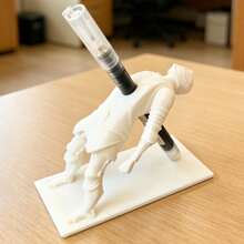 Creative 3D Printed Fallen Knight Pen Holder, Multi-Purpose Craft Pen Holder, Pen Stand, Desk Organizer, Funny Creative Pen Rack, Halloween Gift - Fallen Knight - View 5