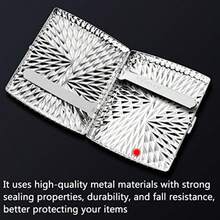 Embossed Fashion CaseHolds 18-20 85mm King Size Showing The Concave Seniority Metal Holder Case Gift Box Packaging  Plated - Plated - View 4