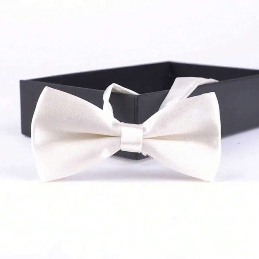 Kids Bow Ties - 米色 - 查看 1