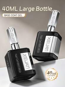 1 Botol 40ml Base Layer Gel Kuku, Minyak Dasar Ekstensi Gel yang Diperkuat, Kuku Gel UV LED yang Dapat Direndam - Satu ukuran cocok untuk semua. - View 6