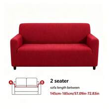 1 pieza Funda de sofá de terciopelo de maíz, funda elástica de felpa suave para sofá, resistente a arañazos de gato y pelo de mascota, protector de muebles lavable con protección completa antideslizante para 1-4 plazas para decoración del hogar - Funda de sofá de vellón de maíz - Ver 47