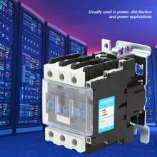65A Three-Phase Contactor Coil Cjx2-6511 - Black - View 2