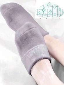 Reusable Gel Moisturizing Foot Socks - Soft Hydrating Socks, Foot Care Socks, Easy To Clean Lightweight Design, Suitable For Home Foot Care, Relieve Cracked Heels And Soften Rough Skin - Multiple Styles - View 6