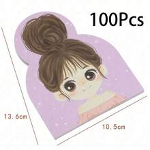 50/100pcs Hair Accessory Packaging Cards, Hair Clip & Pin Packaging Paper Cards, DIY Hair Accessory Materials And Jewelry Components - Hair Accessory Packaging Card - View 12