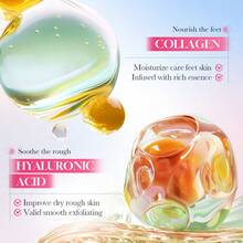 SADOER Masker Kaki Pelembap dan Menutrisi Kolagen Bunga Sakura, Cocok untuk Musim Gugur/Musim Dingin - 40 ml air - View 7