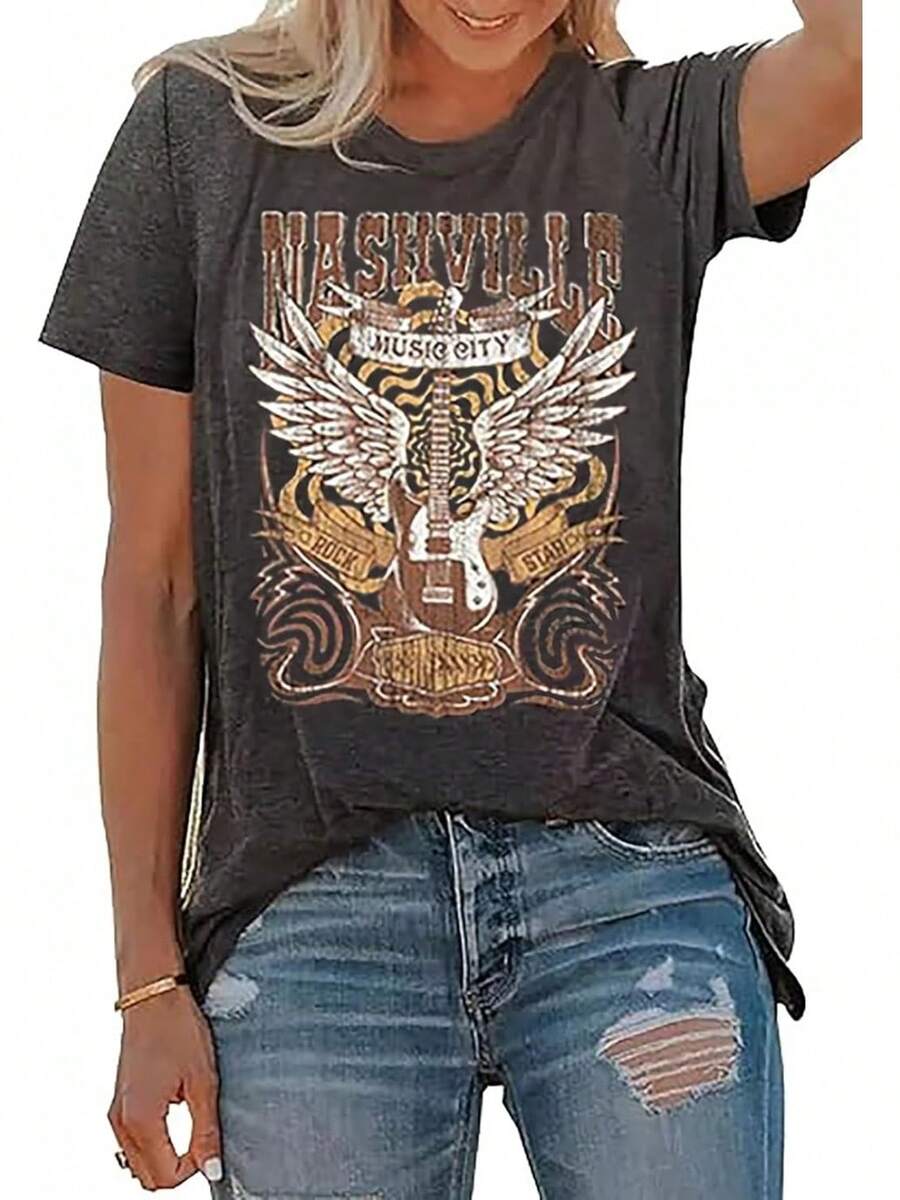 Women T-Shirts - 黑暗2 - 查看 1