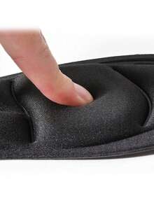 6 Pairs 5D Memory Foam Comfortable High Elasticity Thickened Arch Support Running Sports Insoles - 6 Pairs Of Black - View 9