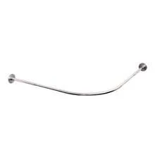 Stretchable Stainless L Shaped Pole Bathroom Corner Shower Curtain Rail Rack Rod - VJE0342 - View 7