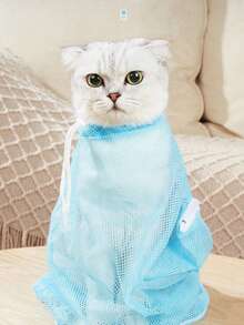 Kantong Mandi Kucing yang Bernapas, Cocok untuk Semua Jenis Kucing, Digunakan untuk Mandi, Membersihkan, dan Memotong Kuku, Anti Gores, Anti Gigit, Anti Kabur, Dengan Jendela Transparan untuk Memotong Kuku dengan Mudah, Perawatan Cepat, Pengeringan Lebih Cepat, Alat Perawatan Hewan Peliharaan, Kucing - MultiWarna - View 5