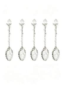 2/5pcs Middle Eastern Style Fatima's Hand Coffee Spoon, Tea Spoon, Dessert Spoon, Creative Metal Small Spoon, Exotic Stirring Spoon, Photo-Worthy Gift Home Afternoon Tea Tableware - View 15