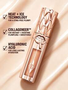 Charlotte Tilbury BIG LIP PLUMPGASM #Nudegasm Lápiz Labial con Strass 5.5ml - Diamantes Nudegasm - 5,5 ml - Ver 4