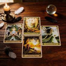 Divine Feminine Conscious Spirit Oracle Deck Chakra Energy Tarot Cards For Spiritual Guidance For Party Divination & Self Reflection - View 10