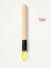 木柄陶瓷橡膠刮板工具，17.5cm 柔性黃色矽膠環黏土修飾棒，陶瓷邊緣修剪與拋光工具，適用於陶輪雕塑、DIY手工黏土工藝、陶藝工作室及初學者美術用品 - 彩色 - 查看 13