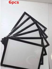 2/4/6件組磁吸鑽石畫框，尺寸10x16英吋/30x30公分－自黏式，適用於25.4x35.56公分/25x25公分畫作｜多功能展示，適用於牆面、窗戶、門｜黑色，房間裝飾家居裝飾牆面藝術收納，適用於萬聖節、聖誕節裝飾 - 彩色 - 查看 14