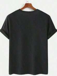 Men's T-Shirt / Women's Blouse / Chaves Gang / 100% Cotton / Lightweight / Comfortable / Short Sleeve / Round Neck - 黑色 - 查看 4